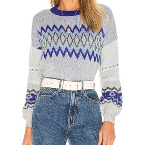 Vetiver Sweater - Color: Blue Heather Grey